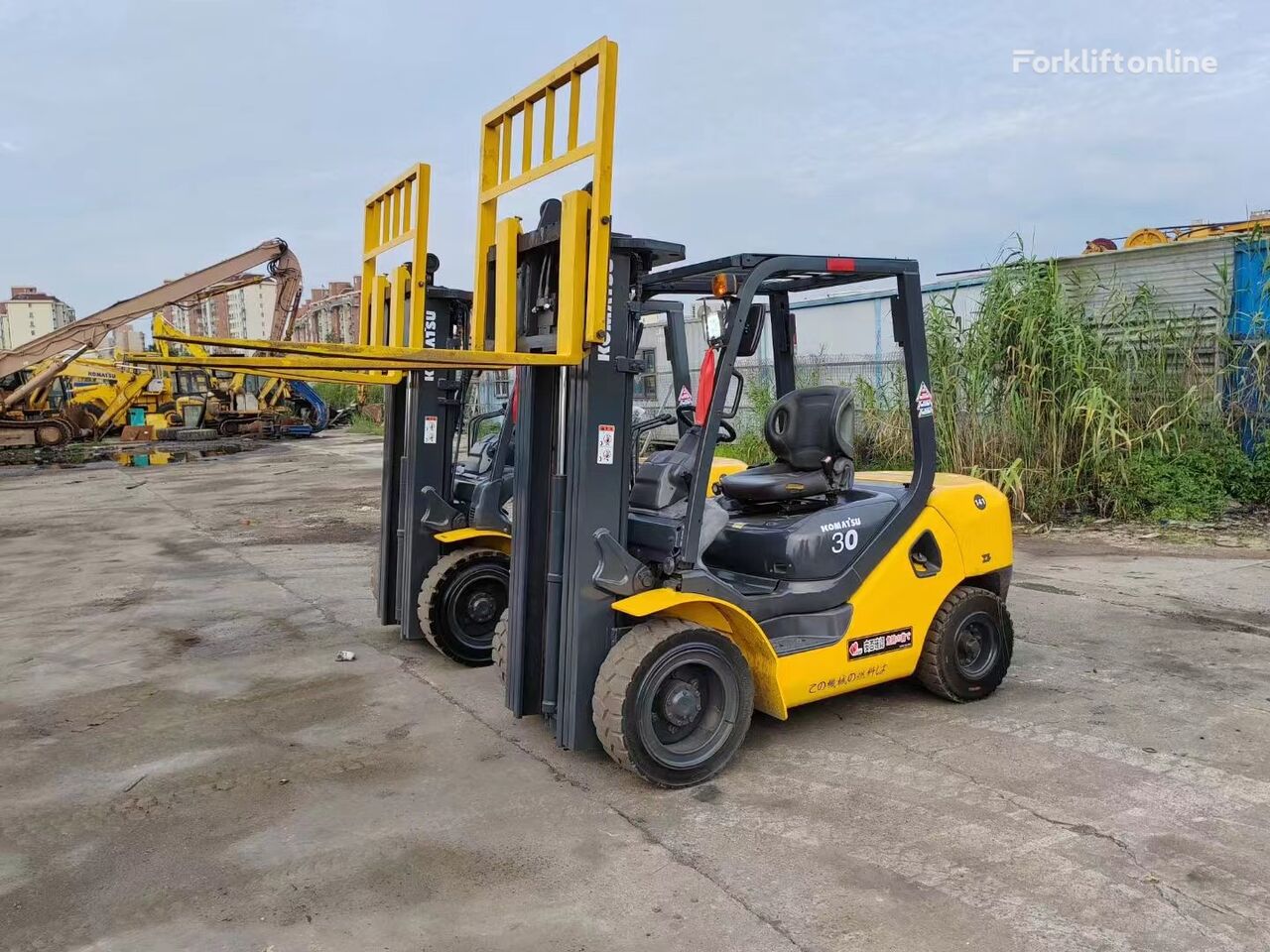 Komatsu KOMATSU 7FD30T diesel forklift used 3 ton KOMATSU forklift diesel heftruck