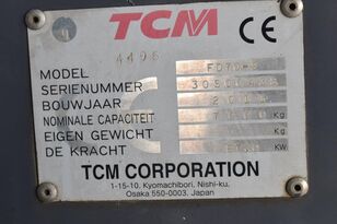 TCM FD70-2 diesel heftruck te koop foto 11 TCM FD70-2 diesel heftruck foto 11